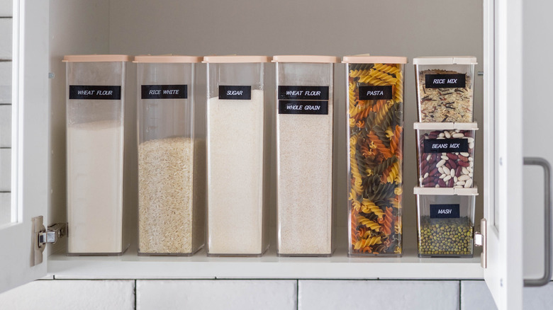 organization containers for kitchen