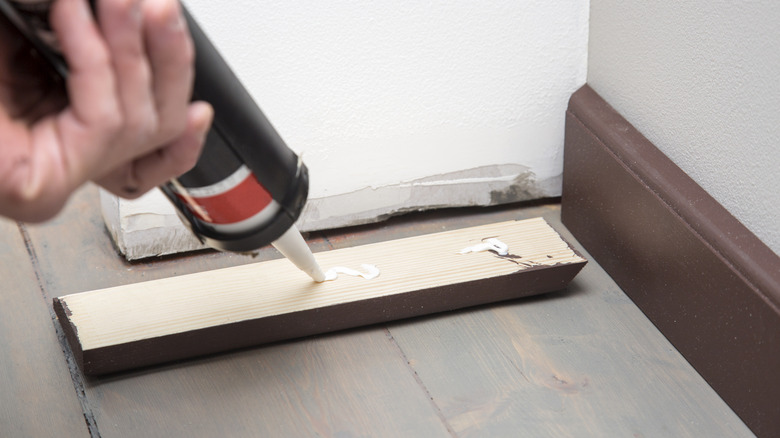 baseboard repair