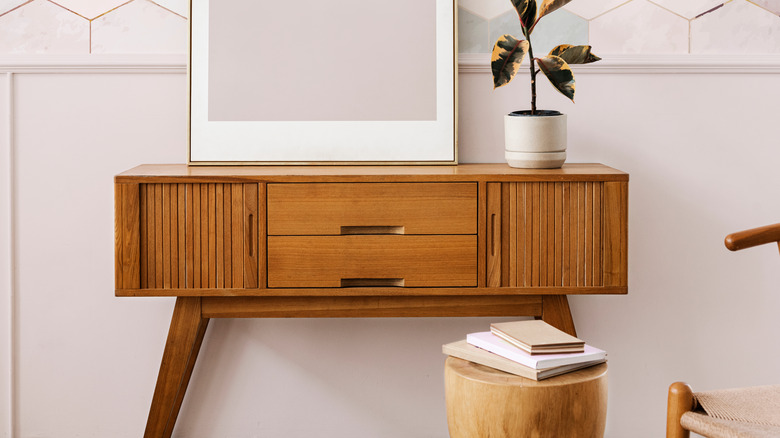 Midcentury console