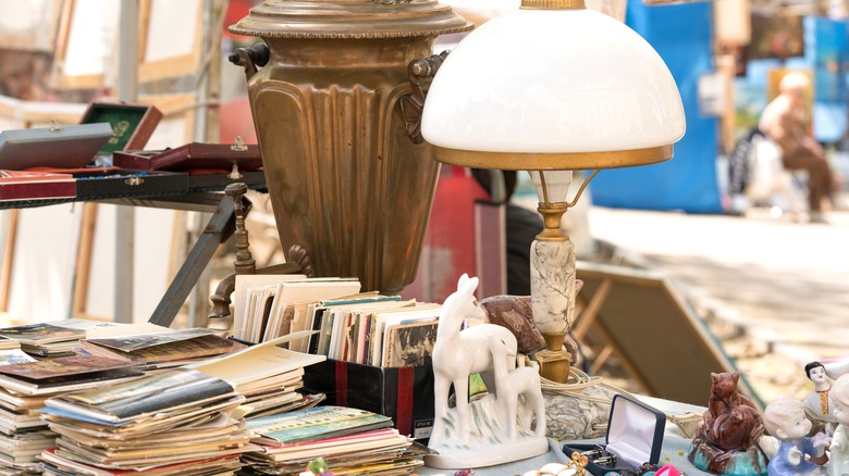 Flea market lamp