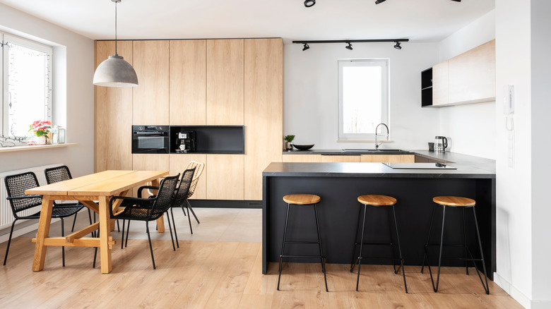 Modern kitchen with island