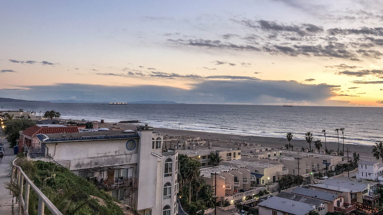 sunset in Playa del Rey