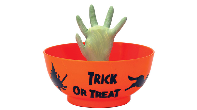 Witch hand candy bowl