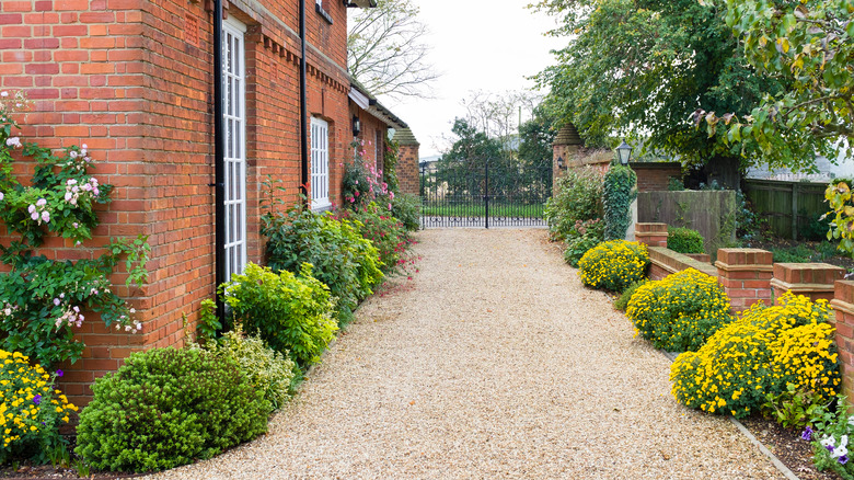 gravel driveway