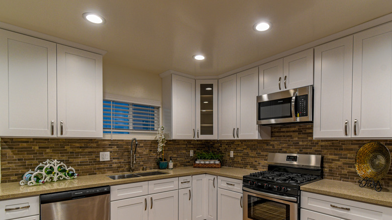 modern kitchen interior