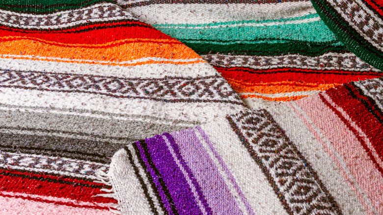 Navaho woven rugs