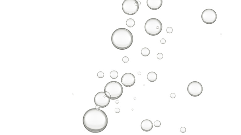 bubbles in water