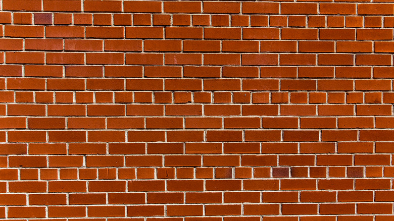 a brick wall