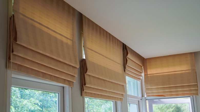 Roman shades