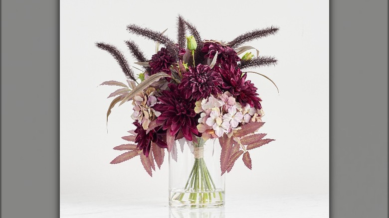 Pink floral arrangement 