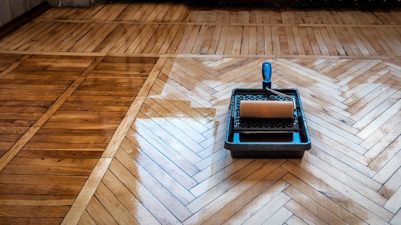 refinishing hardwood