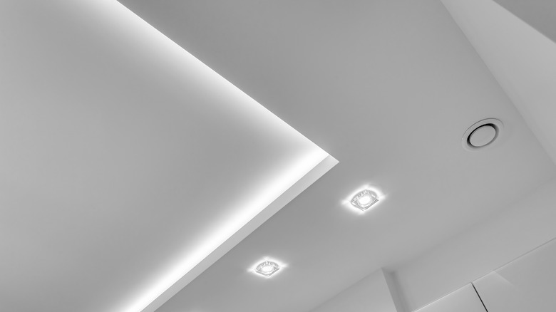 a modern ceiling