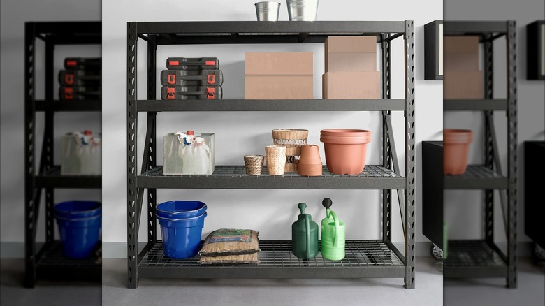 Industrial storage racks