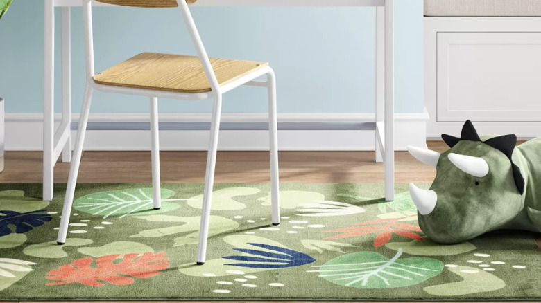 jungle themed Target rug