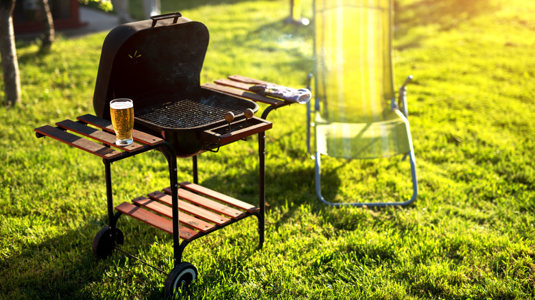 grill ready for BBQ