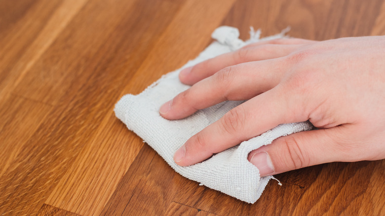 Sanding countertop