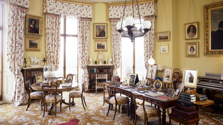 A room with heirloom furniture