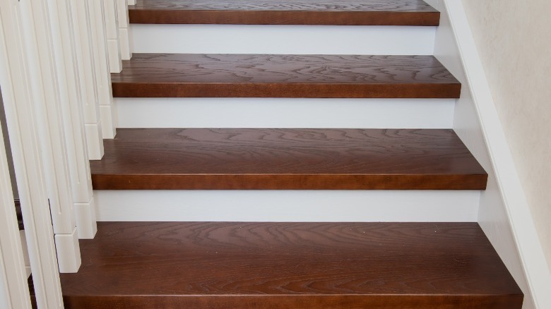 Staircase in modern loft