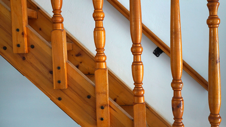 Staircase in modern loft