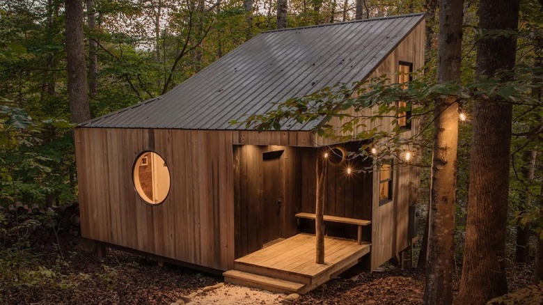 tiny cabin in North Carolina