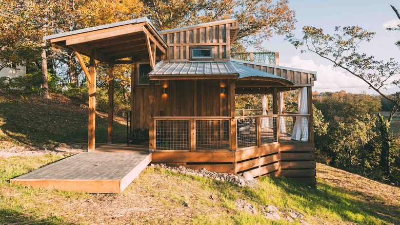 rooftop Tennessee tiny house