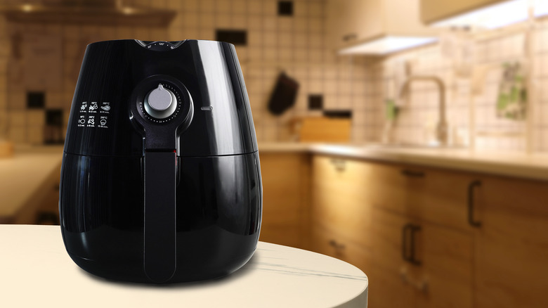 air fryer on counter