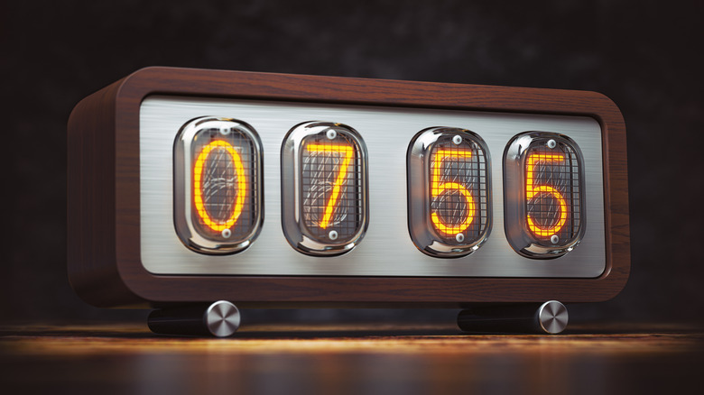 nixie tube clock