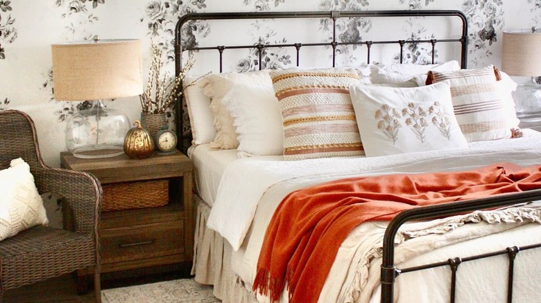 Boho farmhouse bedding