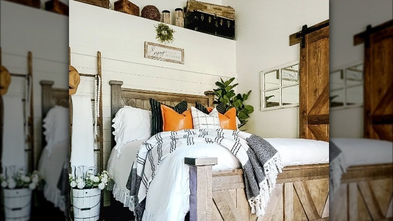 Boho vintage farmhouse