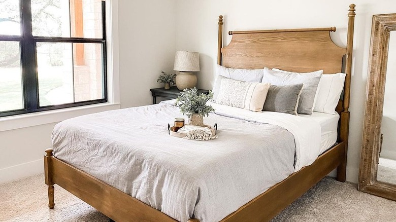 Classic farmhouse guest room