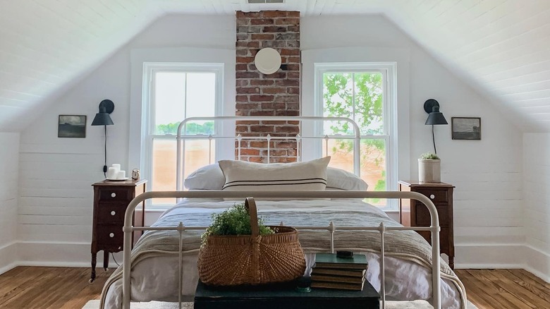 Victorian attic bedroom