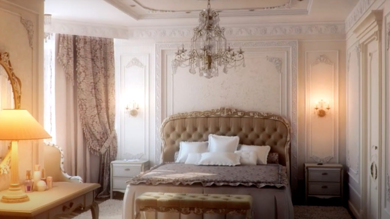 French country bedroom