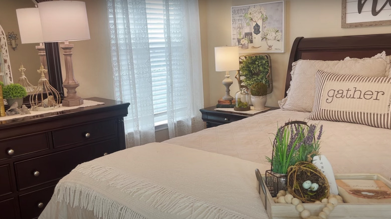 French country guest bedroom