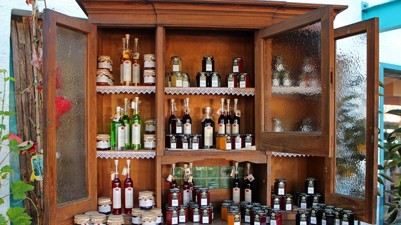 Outdoor bar cabinet