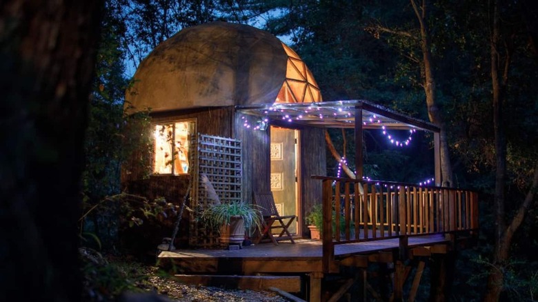 The Mushroom Dome Airbnb 