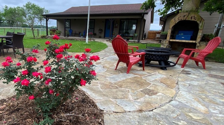 patio outside house