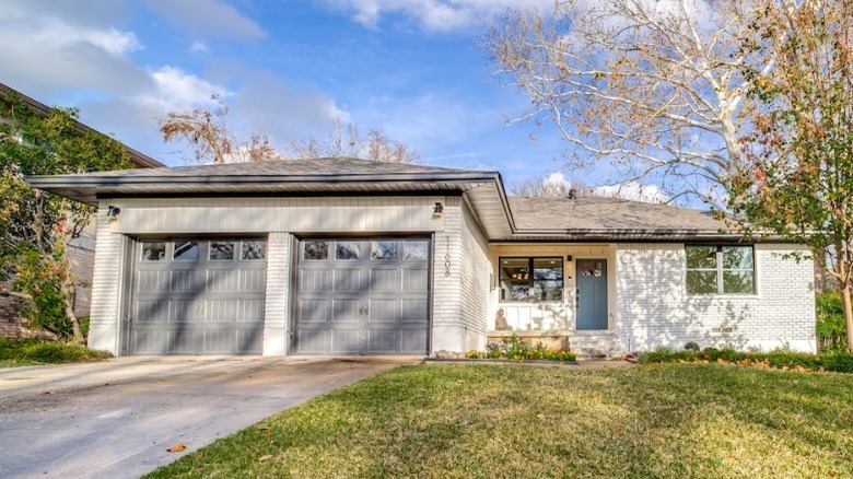 home with two-stall garage