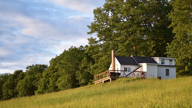 Vermont Schoolhouse Farm Cottage Airbnb 