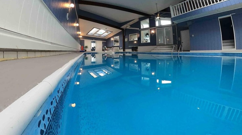 large indoor pool