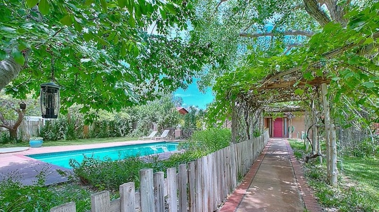 pool next to guest house