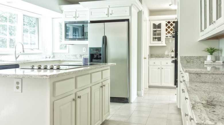 white luxury kitchen