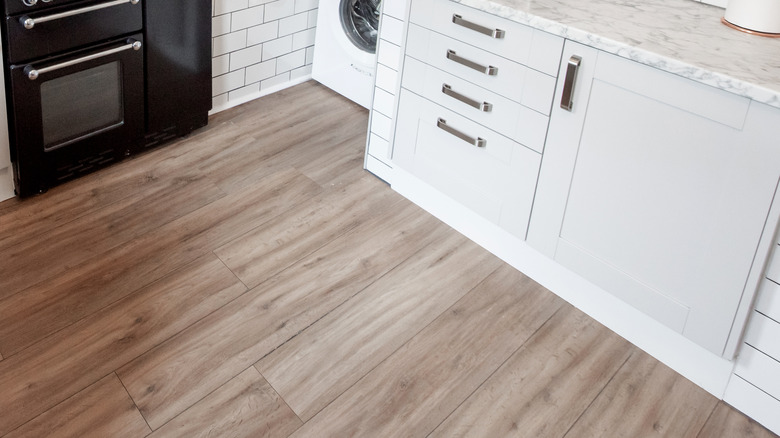 laminate flooring in kitchen