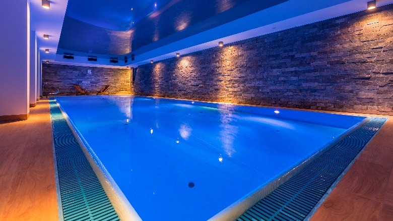 Large indoor pool