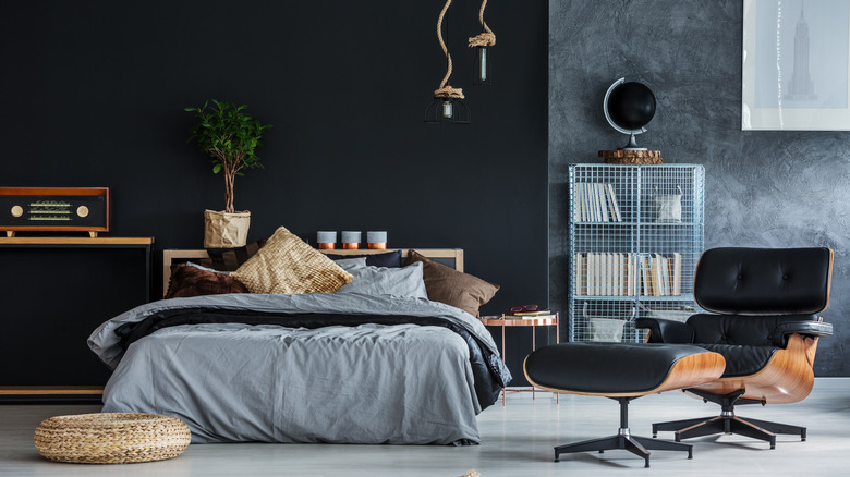 Experts reveal why you should paint your bedroom black