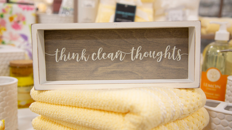 think clean thoughts accessories 