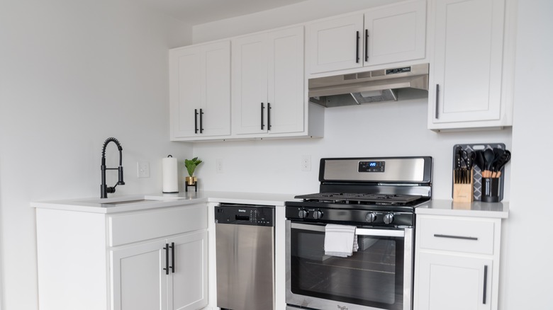 Small white kitchen