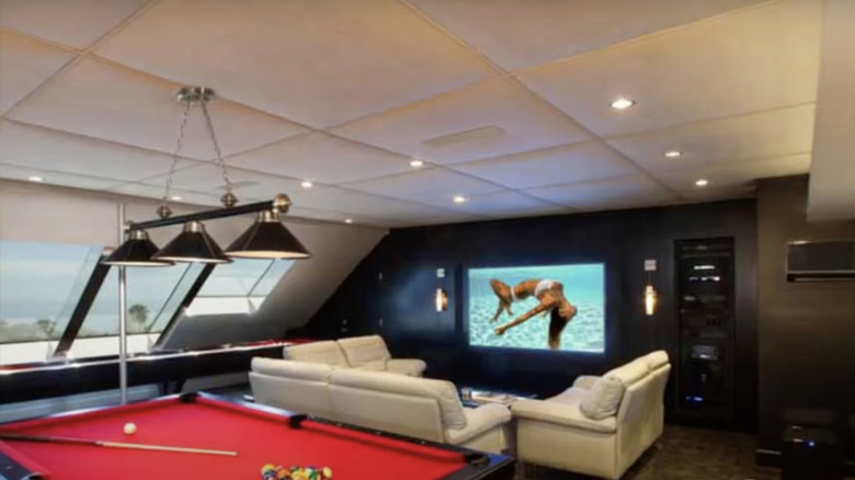 Man cave in attic