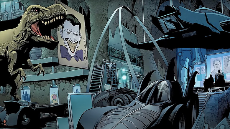 Cartoon batcave