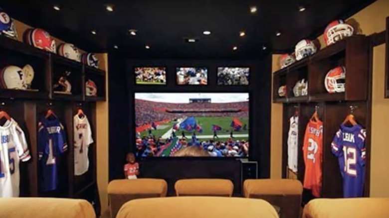 Sports filled room