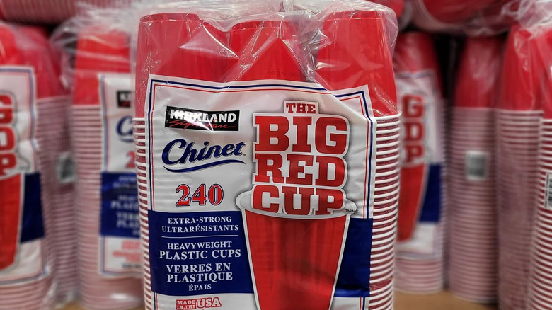 Kirkland Signature big red cup